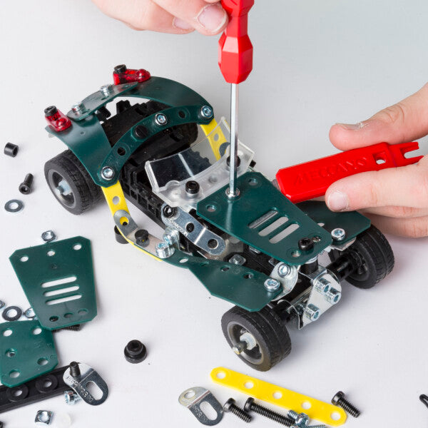 Meccano: 5 in 1 Roadster Pull Back Car - Ages 8+