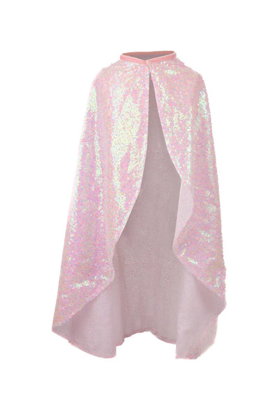 GP: Sequins Twirl Cape Pink - Size 4-6
