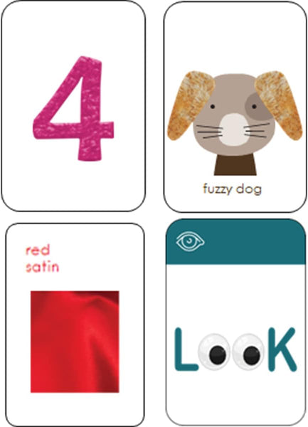 Sensory Flash Cards - Ages 3+