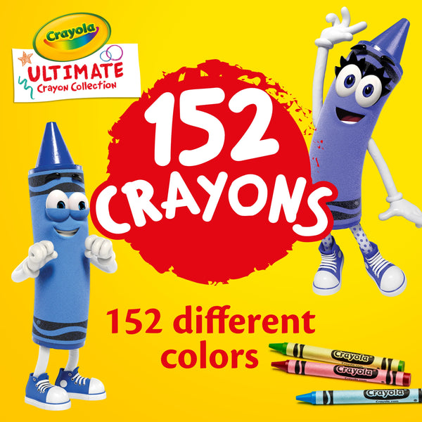 Ultimate Crayon Collection, 152 Count - Ages 3+