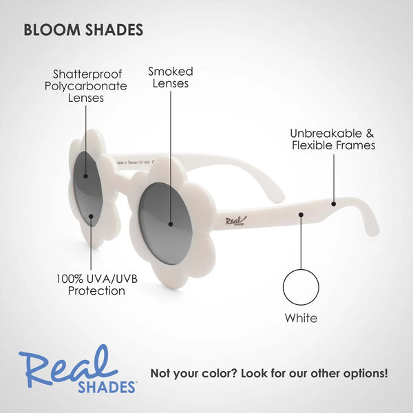 Real Shades: Bloom - White - Asst sizes