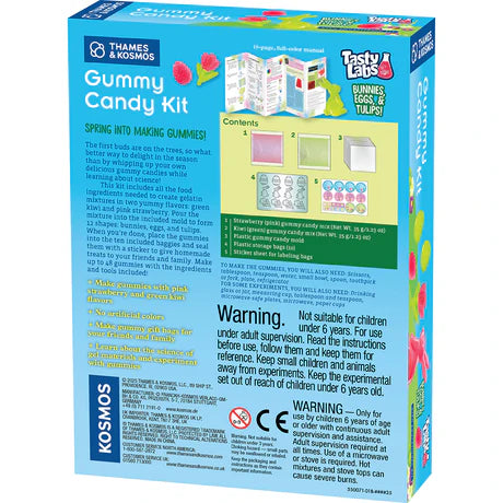 TK: Gummy Candy Kit - Bunnies, Eggs, & Tulips! - Ages 6+