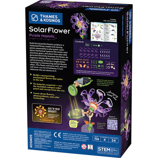 Thames & Kosmos Solar Flower Purple Majestic