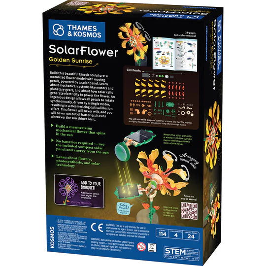 Thames & Kosmos Solar Flower Golden Sunrise