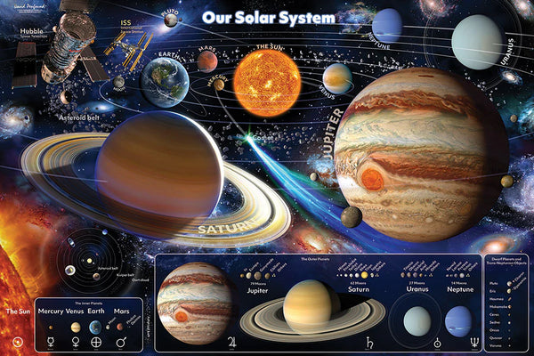 Floor Puzzle 48 Piece: Our Solar System - Ages 3+