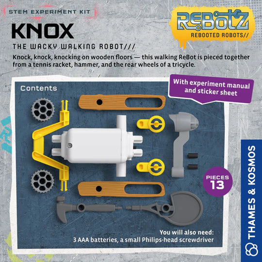 TK: ReBot Knox - The Wacky Walking Robot - Ages 6+