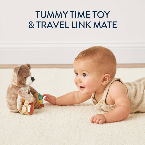Itzy Bitzy Mirror™ Theo the Bear Sensory Tummy Time Mirror