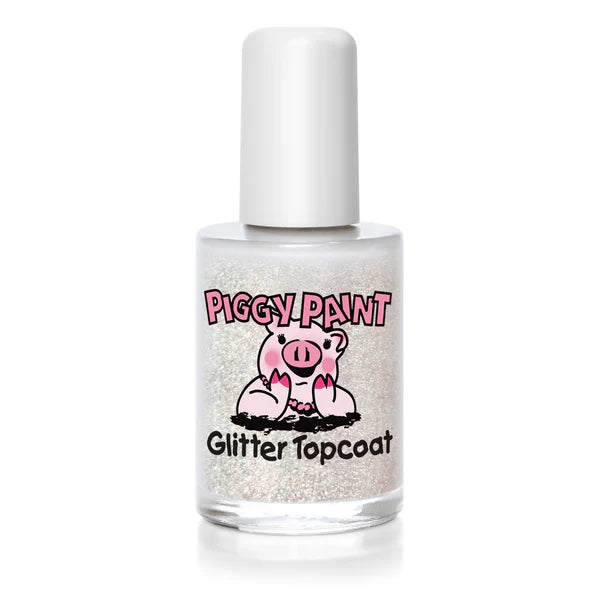 Piggy Paint: Non-toxic Nail Polish Glitter Topcoat - Ages 3+