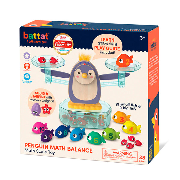Battat: Penguin Math Balance - Ages 3+
