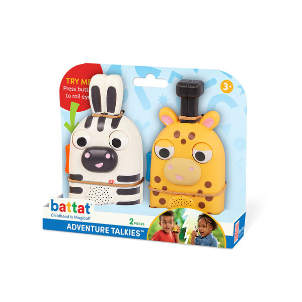 Battat  Adventure Walkie Talkies - Kids Adventure Communication Toy