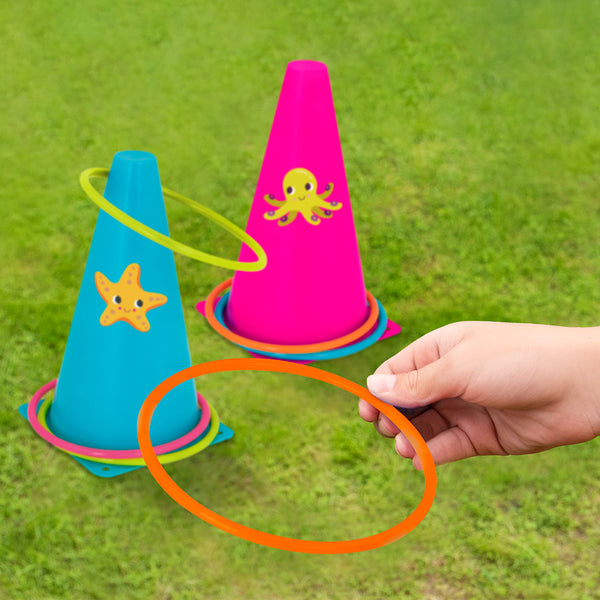 B. Active - Cones and the spoon egg race