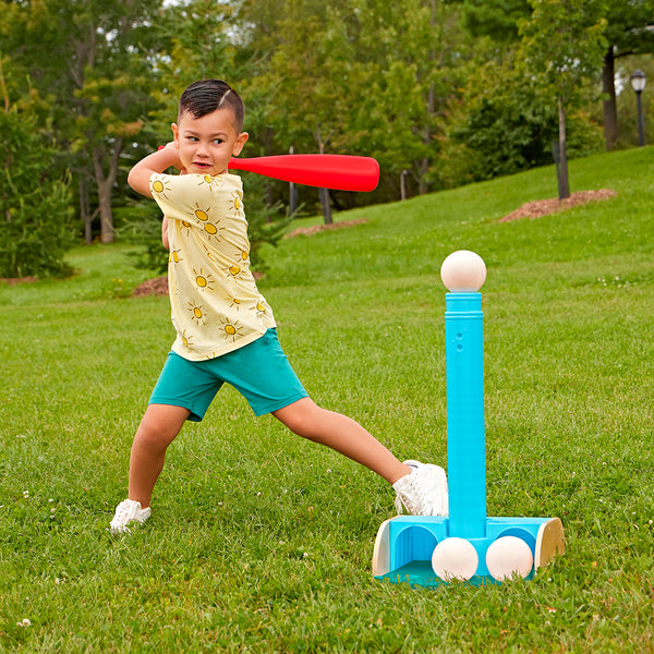 B. Active - Baseball Tee Set Adjustable T-Ball Set With Balls
