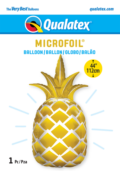 Golden Pineapple Balloon 44"