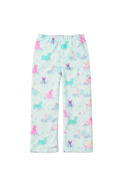 Plush Pants: Puppies Light Blue - Multiple Sizes Available
