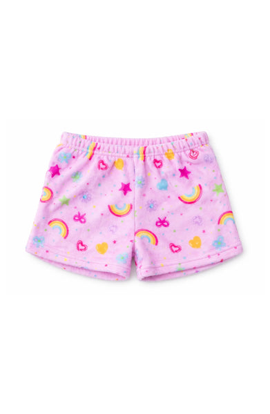 Plush Shorts: - Balloons Print - Multiple Sizes Available