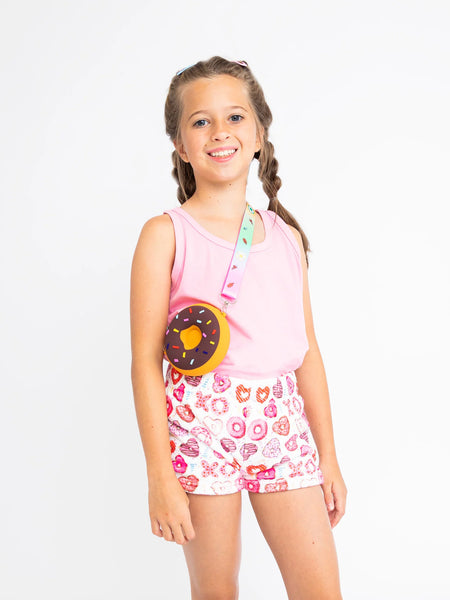 Plush Shorts: Donuts - Multiple Sizes Available