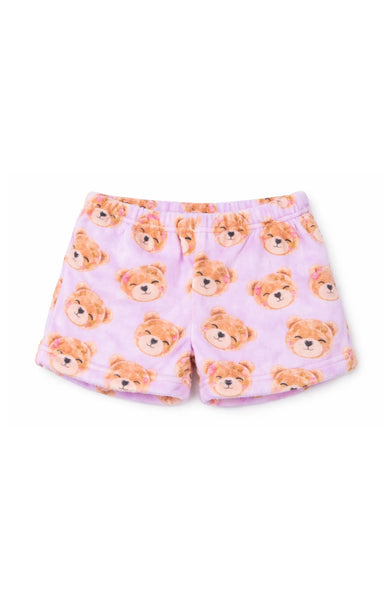 Plush Shorts: - Teddy Loungewear  - Multiple Sizes Available