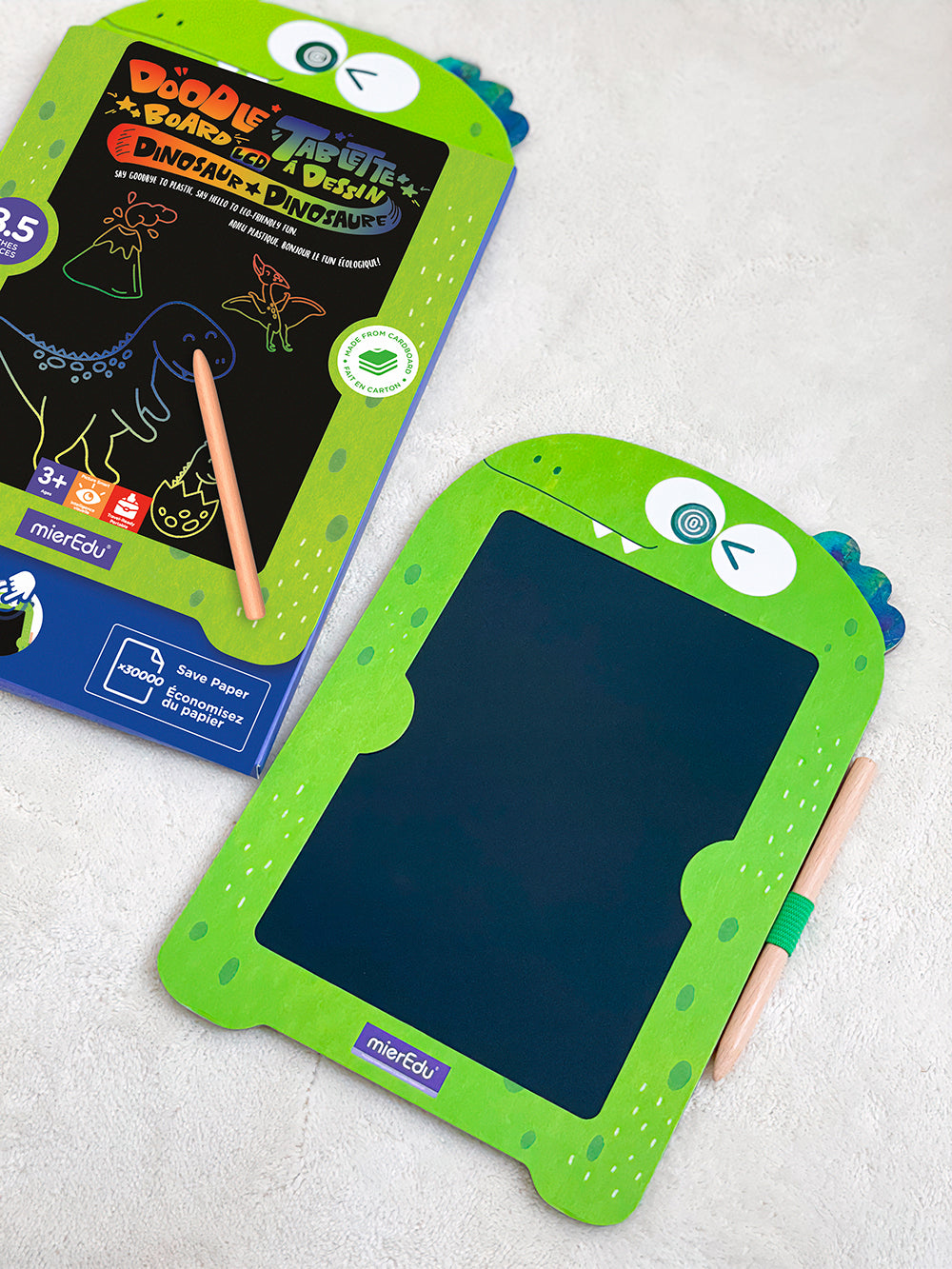 MierEdu: LCD Drawing Tablet - Dino 8.5" Ages 3+