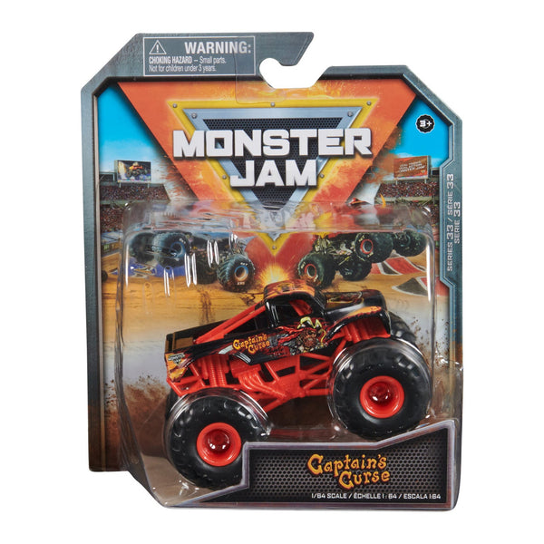 Monster Jam 1:64 Scale Single Pack: Multiple Styles Available - Ages 3+