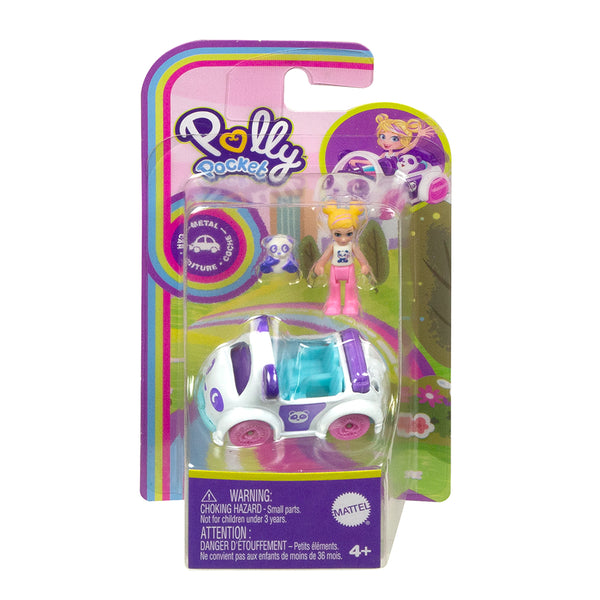 Polly Pocket: Pollyville Single Vehicle - Ages 4+