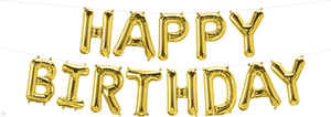 Phrase Happy Birthday AIR-FILL Balloon Kit 16"