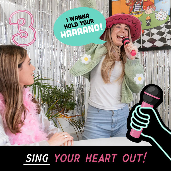 Grab the Mic - the Karaoke Party Game for People Who Can't Sing!