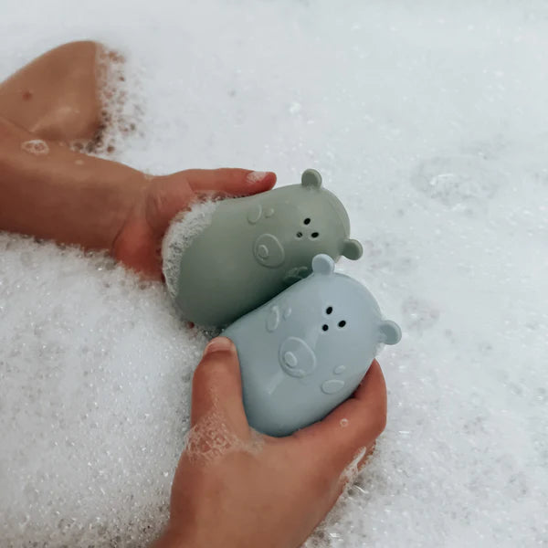 Noüka: Bear Bath Toy Leaf Set  - Ages 3mths+