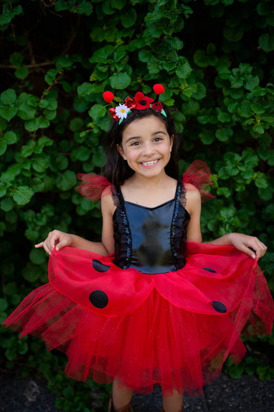 GP: Ladybug Dress and Headband Set - Available in Multiple Sizes