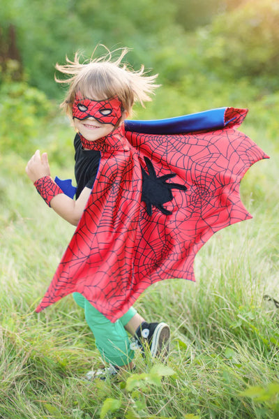 GP: Spider Cape, Mask and Cuffs Set - Size 3-4