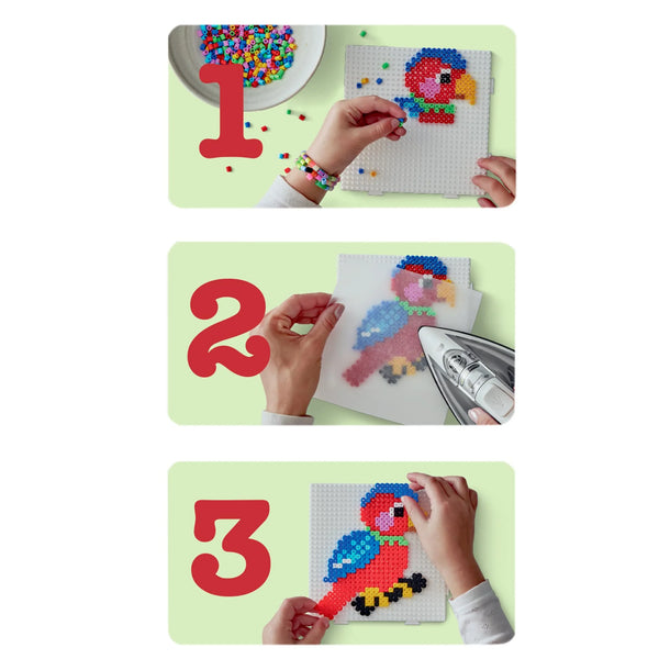 Hama: Midi Beads Gift Box 3D Panda 2025 - Ages 5+