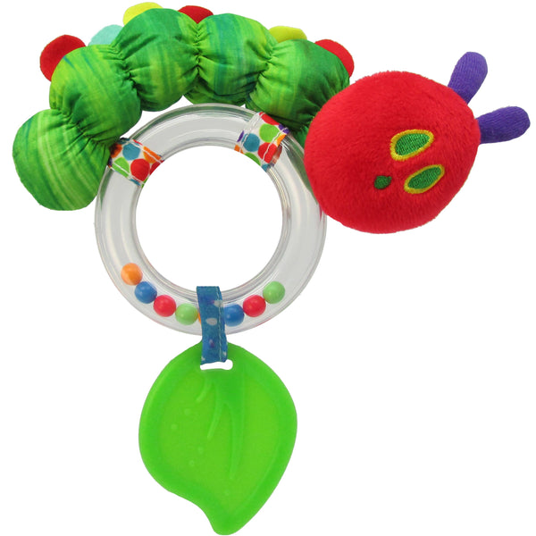 Eric Carle Ring Rattle with Beads