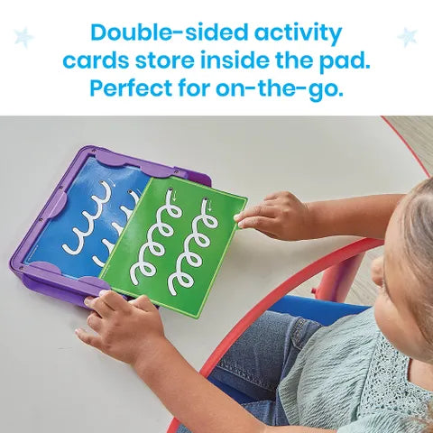 Cursive Letter Tracing Sensory Pad