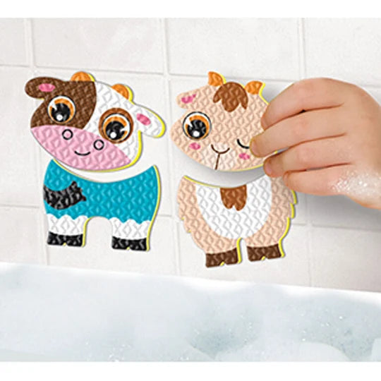 Alex Barnyard Stickers in the Tub