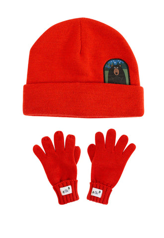 FlapJackKids: Toque & Gloves Set - bear