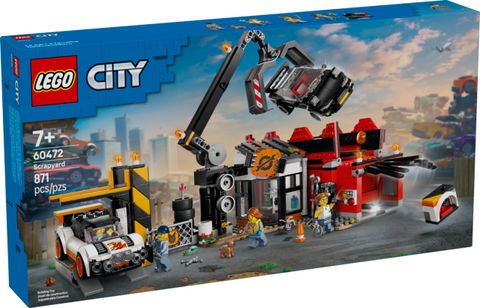Lego: City - Scrapyard with Cars -  Ages 7+