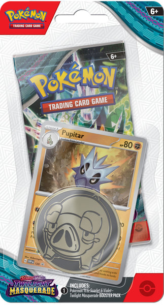 Pokémon TCG: Scarlet & Violet Twilight Masquerade Checklane Blister - Ages 6+