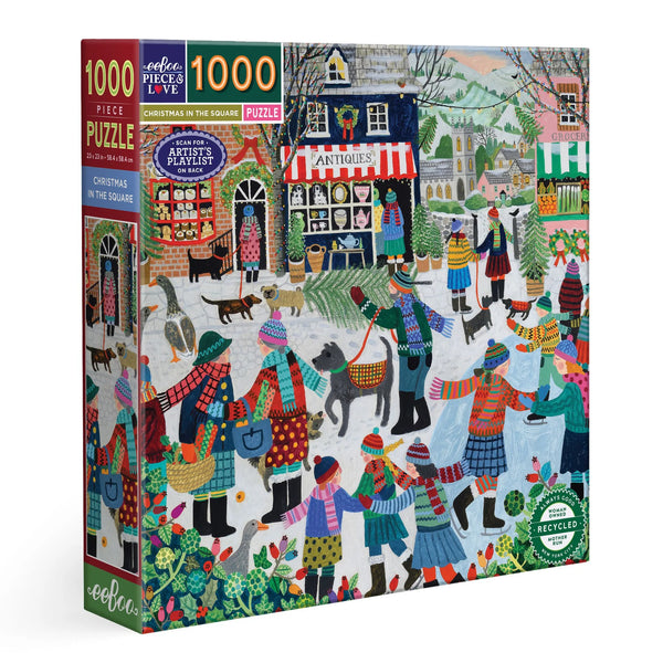 1000 Piece Puzzle: Christmas in The Square  - Ages 12+