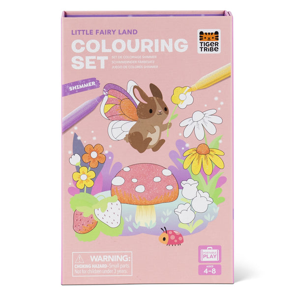 TT: Shimmer Colouring Set - Little Fairy Land - Ages 5+