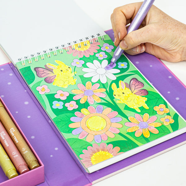 TT: Shimmer Colouring Set - Little Fairy Land - Ages 5+