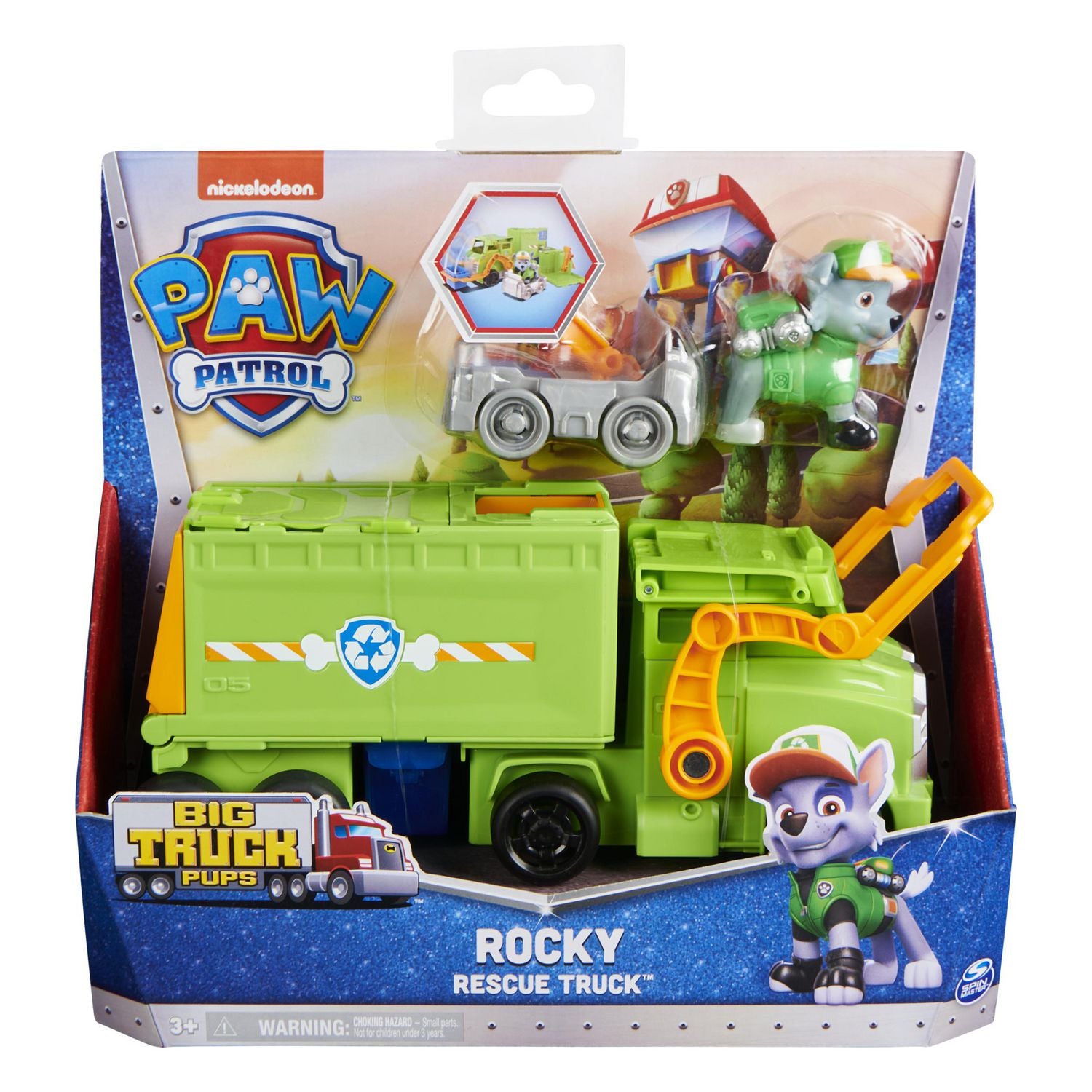 Paw Patrol Big Truck Pups Rocky Ages 3 Playful Minds