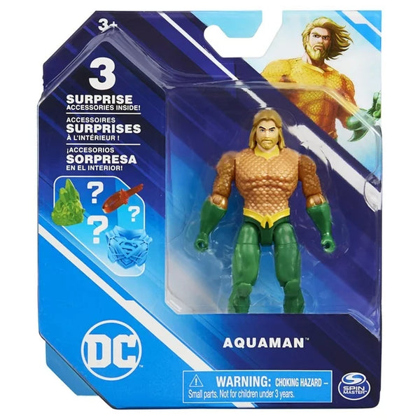 4" DC Figures: Multiple Styles Available - Ages 3+