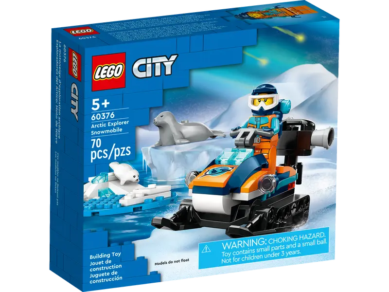 City: Arctic Explorer Snowmobile - Ages 5+