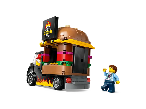 Lego: City Burger Truck - Ages 5+