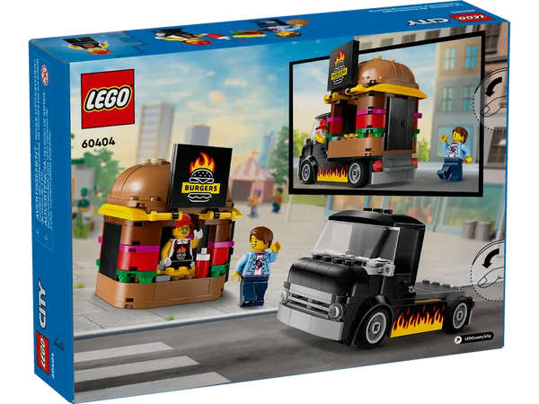 Lego: City Burger Truck - Ages 5+