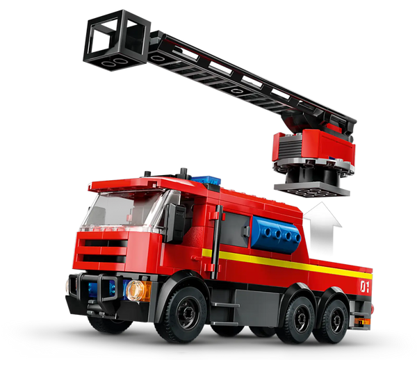 Lego: City Fire Station with Fire Truck - Ages 6+