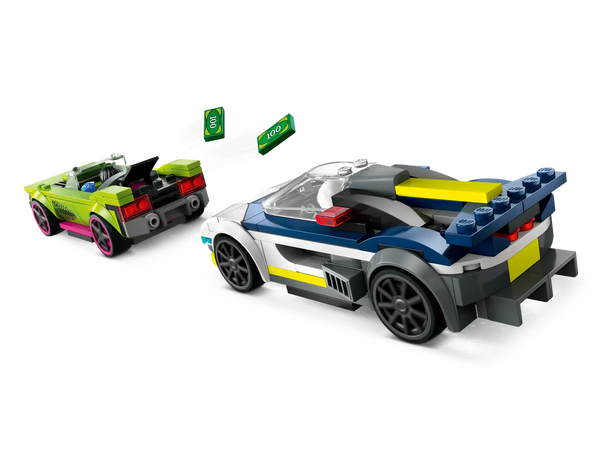 Lego: City Police Car and Muscle Car Chase - Ages 6+