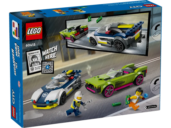 Lego: City Police Car and Muscle Car Chase - Ages 6+