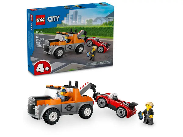 Lego: City Tow Truck and Sports Car Repair - Ages 4+