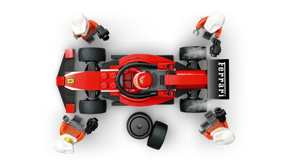 Lego: City F1 Pit Stop & Pit Crew with Ferrari Car - Ages 6+
