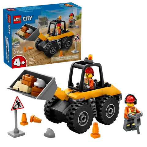 Lego: City Yellow Construction Wheel Truck - Ages 4+